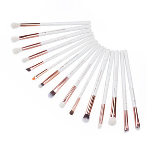 Jessup Makeup-Brushes-Set Dropshipping Pearl-White-Rose-Gold pinceaux maquillage Cosmetic Tools Eyeshadow Powder Definer 6-25pcs