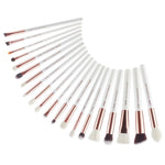 Load image into Gallery viewer, Jessup Makeup-Brushes-Set Dropshipping Pearl-White-Rose-Gold pinceaux maquillage Cosmetic Tools Eyeshadow Powder Definer 6-25pcs
