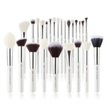Load image into Gallery viewer, Jessup Pearl White/Rose Gold Professional Makeup Brushes brushes Make up Brush Tools kit Foundation set Powder Blushes Beauty
