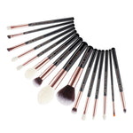 Load image into Gallery viewer, Jessup Makeup Brushes Kit 6-25pcs Black/Rose Gold Powder Foundation Eyeshadow Line Highlighter Concealer Blender Cosmetic Set
