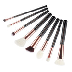 Load image into Gallery viewer, Jessup Makeup Brushes Kit 6-25pcs Black/Rose Gold Powder Foundation Eyeshadow Line Highlighter Concealer Blender Cosmetic Set
