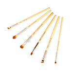 Load image into Gallery viewer, Jessup Makeup Brushes Set Bamboo Foundation Powder Eyeliner Bronzer Sculpting brush pincel maquiagem Professional Cosmetic Tool
