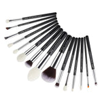 Load image into Gallery viewer, Jessup Makeup Brushes Set Synthetic-Natural Hair Foundation Powder Blush Eyeshadow Blender Liner Beauty Cosmetic Kit 6-25pcs

