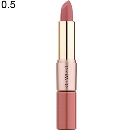 OTWOO 2 in 1 Matte Lipstick Lip Gloss Waterproof Long Lasting Non-sticky Makeup Sexy Purple Pigments Lipstick Matte Lipsticks