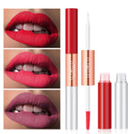 Load image into Gallery viewer, OTWOO 2 in 1 Matte Pearlescent Lip Gloss Lasting Moisturizing Liquid Lipstick Lip Gloss moisturizing lipgloss shimmer-lip makeup
