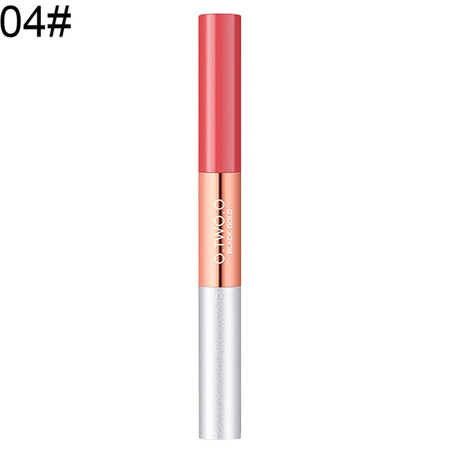 OTWOO 2 in 1 Matte Pearlescent Lip Gloss Lasting Moisturizing Liquid Lipstick Lip Gloss moisturizing lipgloss shimmer-lip makeup