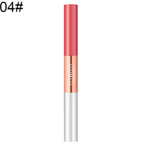 OTWOO 2 in 1 Matte Pearlescent Lip Gloss Lasting Moisturizing Liquid Lipstick Lip Gloss moisturizing lipgloss shimmer-lip makeup