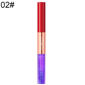 OTWOO 2 in 1 Matte Pearlescent Lip Gloss Lasting Moisturizing Liquid Lipstick Lip Gloss moisturizing lipgloss shimmer-lip makeup