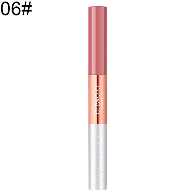 OTWOO 2 in 1 Matte Pearlescent Lip Gloss Lasting Moisturizing Liquid Lipstick Lip Gloss moisturizing lipgloss shimmer-lip makeup