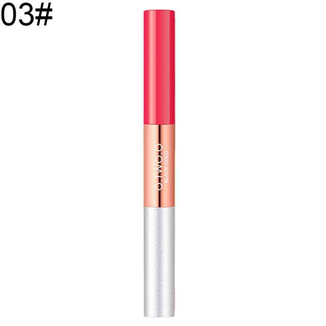 OTWOO 2 in 1 Matte Pearlescent Lip Gloss Lasting Moisturizing Liquid Lipstick Lip Gloss moisturizing lipgloss shimmer-lip makeup