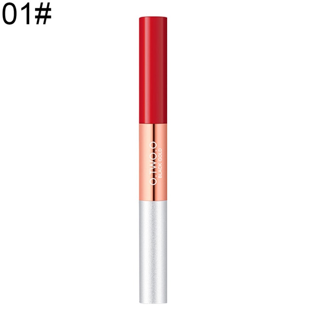 OTWOO 2 in 1 Matte Pearlescent Lip Gloss Lasting Moisturizing Liquid Lipstick Lip Gloss moisturizing lipgloss shimmer-lip makeup
