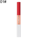 Load image into Gallery viewer, OTWOO 2 in 1 Matte Pearlescent Lip Gloss Lasting Moisturizing Liquid Lipstick Lip Gloss moisturizing lipgloss shimmer-lip makeup
