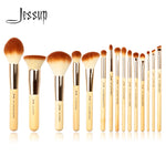 Load image into Gallery viewer, Jessup Bamboo 15pcs Beauty Professional Makeup Brushes Set Make up Brush Tools kit Foundation Powder Definer Shader Liner

