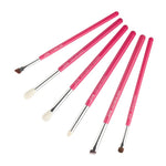 Load image into Gallery viewer, Jessup Beauty Makeup Brushes Set 6-25pcs Rose-Carmin Powder Foundation Eyeshadow Line Blender Cosmetic Tools Dropshipping
