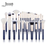 Load image into Gallery viewer, Jessup brushes Makeup brushes set 6pcs-30pcs Prussian Blue/Golden Sands Foundation brush Eyeshadow Powder Make up brush
