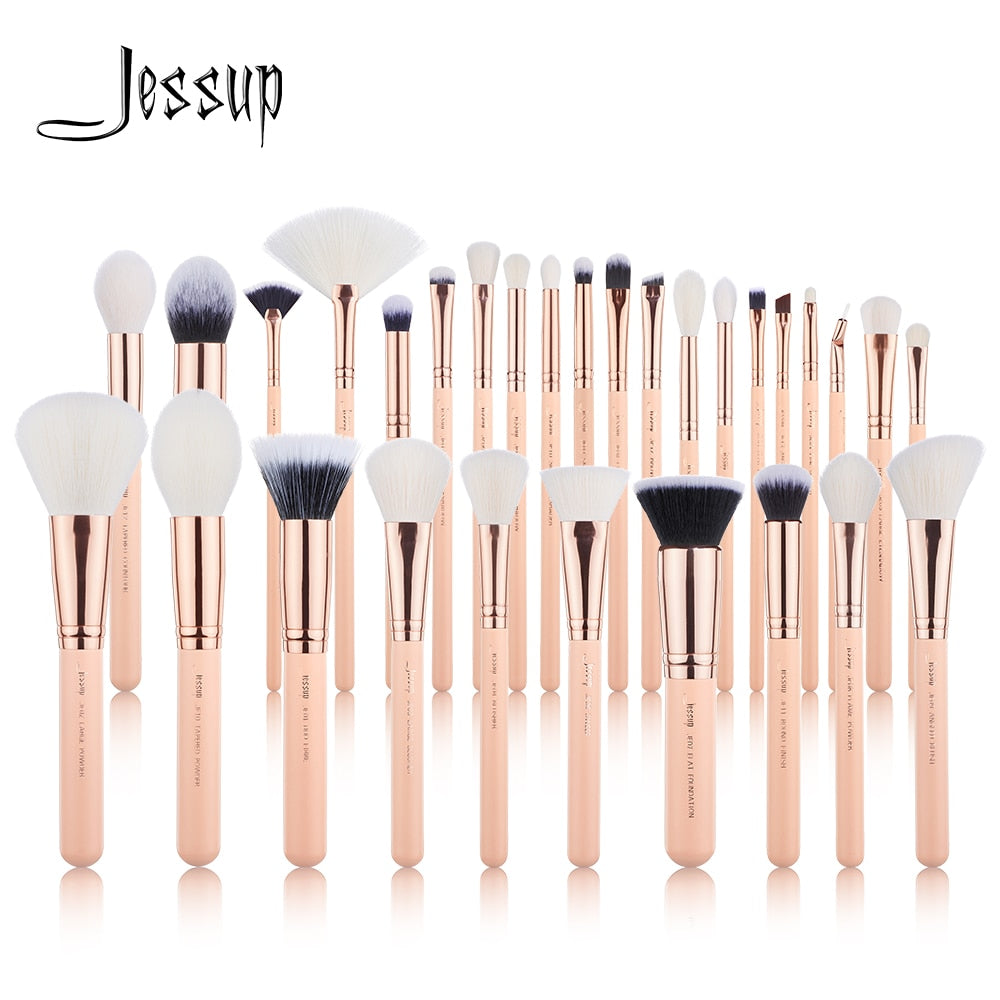 Jessup brushes 6pcs-30pcs Makeup brushes set Beauty kits Cosmetic Make up brush POWDER FOUNDATION EYESHADOW CONCERLER