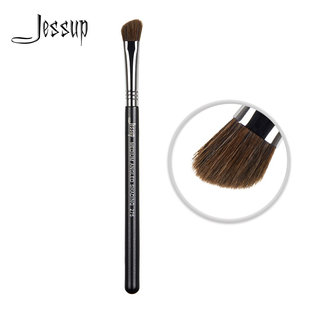 Jessup Eye shadow brush Makeup Blending Contour Synthetic hair Medium Angled Shading  275