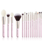 Load image into Gallery viewer, Jessup Makeup Brushes Set Makeup Brush Eyeshadow Blending Powder Foundation Blusher Concealer 15-25pcs Cosmetics Storage Box

