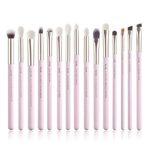 Jessup Makeup Brushes Set Makeup Brush Eyeshadow Blending Powder Foundation Blusher Concealer 15-25pcs Cosmetics Storage Box