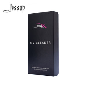 Jessup Makeup brush cleaner Brush Instant Sponge cleaning remover Box Make up color Powder Eyeshadow off