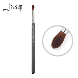 Jessup Black / Silver Blending brush Makeup Eyeshadow Soft Synthetic Hair Crease Precise Shading 244