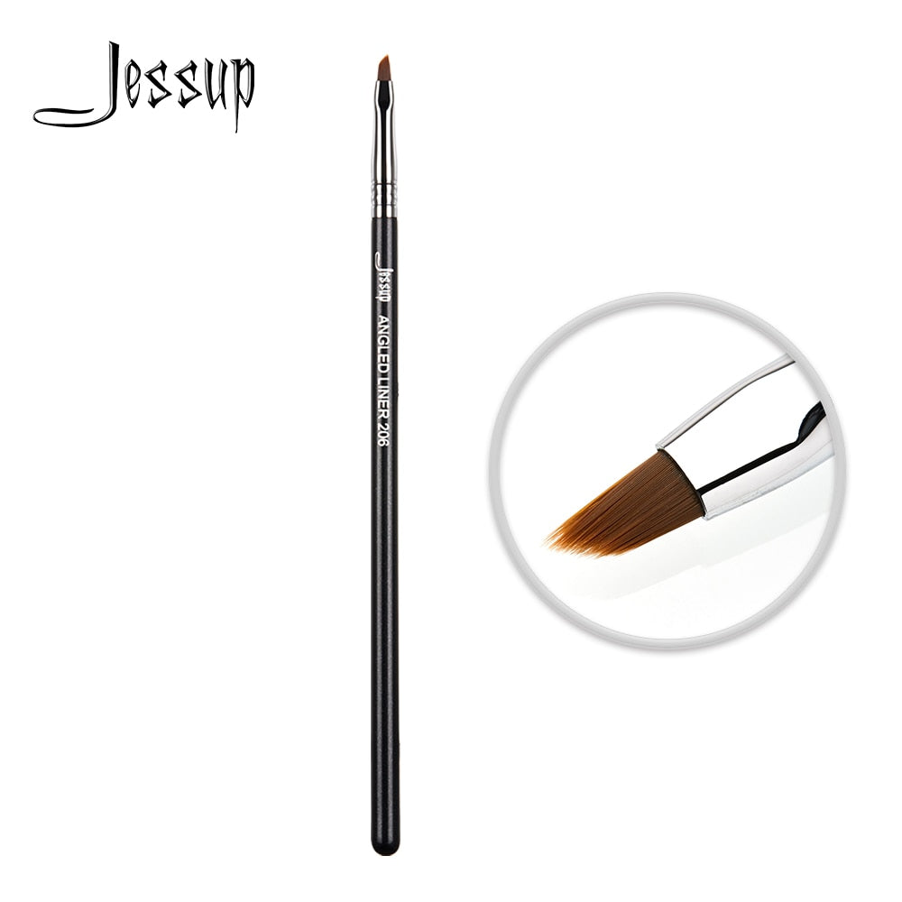 Jessup Eyeliner brush Make up Soft Fiber Wing Beauty tool Cosmetic Angled Liner 206