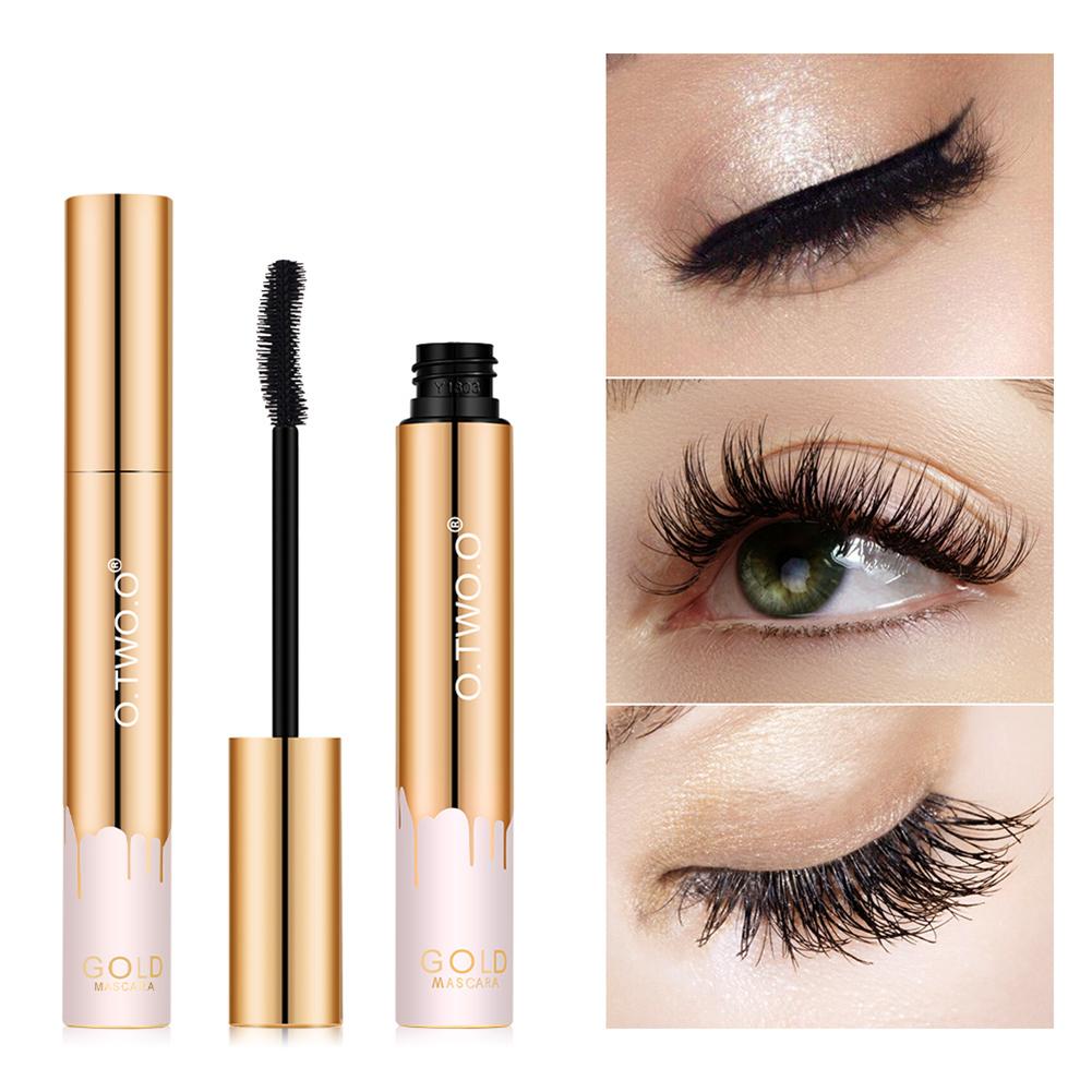 OTWOO 3D Waterproof Sweat-proof Long Thick Curly Mascara Lengthening Black Lash Extension Cosmetic Beauty Makeup