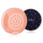 Load image into Gallery viewer, Jessup Makeup Brush Cleaner 2-in-1 Dry &amp; Wet Silicone Washing Mat Sponge Remover Color from Brushes Cosmetic Cleaning Tools
