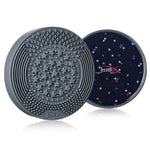 Load image into Gallery viewer, Jessup Makeup Brush Cleaner 2-in-1 Dry &amp; Wet Silicone Washing Mat Sponge Remover Color from Brushes Cosmetic Cleaning Tools
