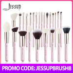 Load image into Gallery viewer, Jessup Makeup Brushes Set 15-25pcs Natural-Synthetic Hair Foundation Powder Highlighter Eyeshadow Brush for Making up
