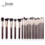 Load image into Gallery viewer, Jessup Brush Makeup Brushes Set 20pcs Zinfandel/Golden Foundation Contour Concealer Eyeshadow Liner Pinceaux Maquillage
