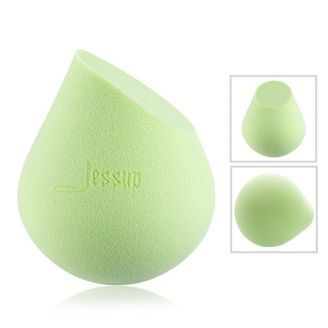 Jessup Makeup Sponge Foundation Concealer Cosmetic Puff Make up Blending Smooth Soft Beauty Tools Esponja  Maquillaje