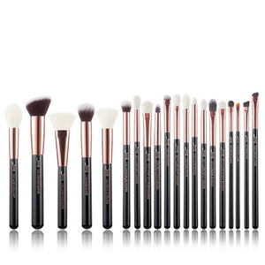 Jessup Brush Makeup Brushes Set 20pcs Zinfandel/Golden Foundation Contour Concealer Eyeshadow Liner Pinceaux Maquillage