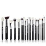Load image into Gallery viewer, Jessup Brush Makeup Brushes Set 20pcs Zinfandel/Golden Foundation Contour Concealer Eyeshadow Liner Pinceaux Maquillage
