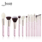 Load image into Gallery viewer, Jessup Makeup Brushes Set 15pcs Professional Makeup Brush Foundation Powder Eyeshadow Blender Liner Blusher Brochas
