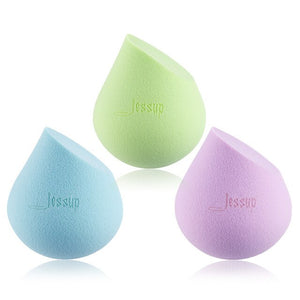 3/6pcs Jessup Makeup Sponge Set Foundation Cosmetic Puff Sponges Blending Concealer Powder Soft Make Up Beauty Tools