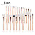 Load image into Gallery viewer, Jessup Makeup Brush Set Professional Foundation Highlighter Eyeliner Blending Brushes Maquillage 25pcs Peach Puff/Rose Gold
