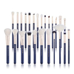 Load image into Gallery viewer, Jessup Makeup Brush Set Professional Foundation Highlighter Eyeliner Blending Brushes Maquillage 25pcs Peach Puff/Rose Gold
