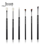 Load image into Gallery viewer, Jessup Black/Silver Professional Makeup Brushes Set Make up Brush Beauty Tools kit Eye Shader Liner natural-synthetic hair
