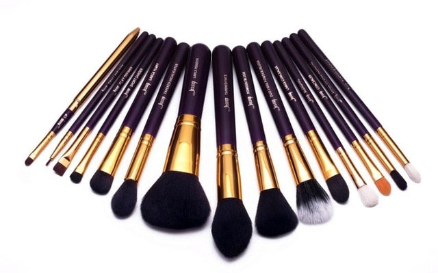 Jessup brushes 15PCS Professional Makeup brushes set Beauty tools Make up brush Cosmetic Powder Foundation Eyeliner